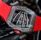 Swiss Quality Replica Richard Mille RM 59-01 Yohan Blake Watch Red Rubber Band (1)_th.jpg